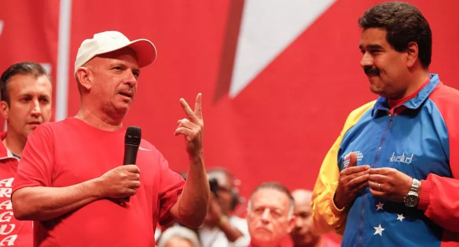 Hugo 'el Pollo' Carvajal con Nicolás Maduro, a propósito de quién es ese exgeneral, por qué Maduro lo repudia, su extradición de Es Estados Unidos y más.