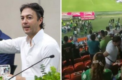 Daniel Quintero abucheado en el estadio Atanasio Girardot durante partido de Atlético Nacional