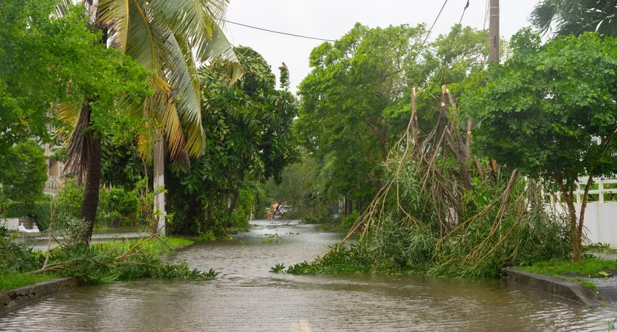 Lluvias en Colombia 6.497 familias afectadas; no hay muertos