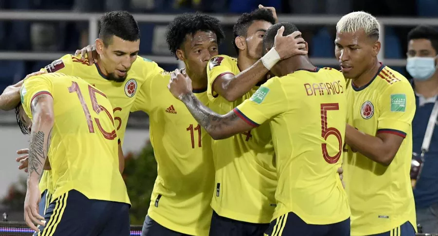 Foto de Selección Colombia, en nota de clasificación en Fifa en septiembre.