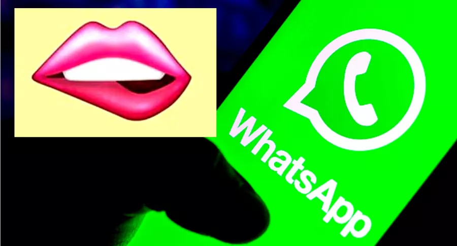 Nuevo emoji de labios mordidos en WhatsApp tiene 2 significados diferentes