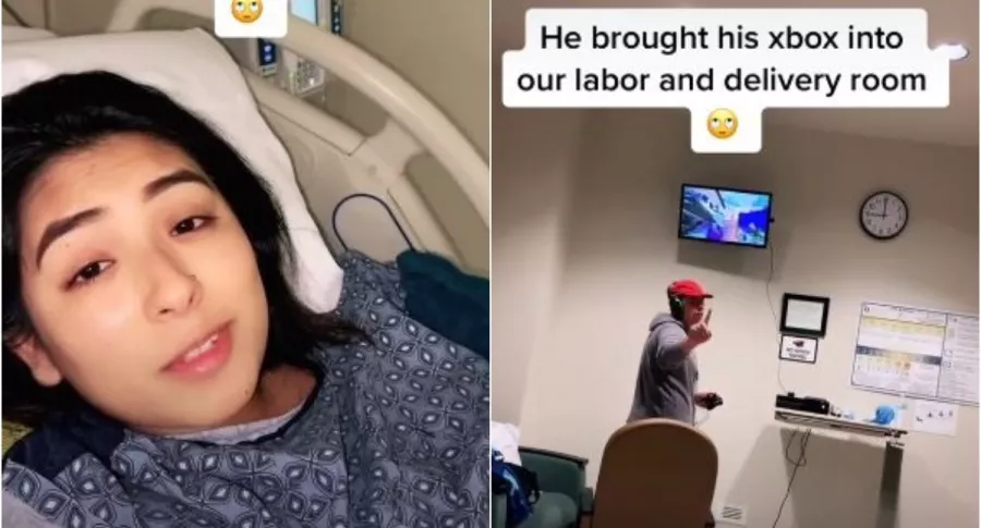 Video: Joven llevó Xbox a hospital mientras su novia estaba en trabajo de parto
