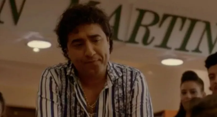 Franco Che, actor que interpreta a Diomedes Díaz en 'El hijo del cacique' denuncia amenazas.