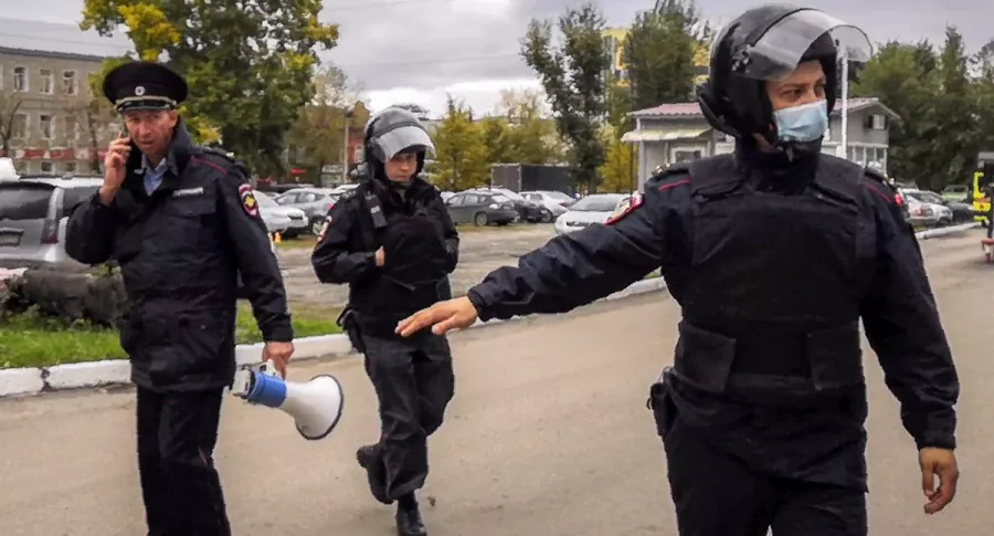 Autoridades controlan el campus donde se produjo el tiroteo, en Rusia