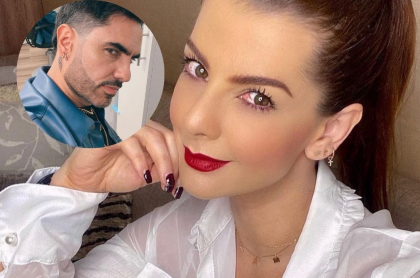Fotos de Carolina Cruz y Lincoln Palomeque, en nota de qué dijo Cruz sobre su relación con Palomeque.