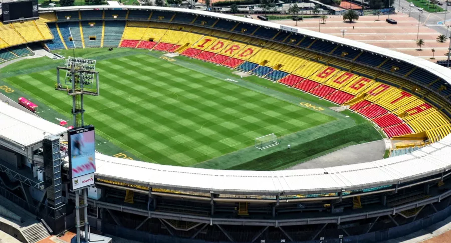 El Campín será ampliado, para 50.000 personas; cambiarán tribunas. Imagen del estadio bogotano.