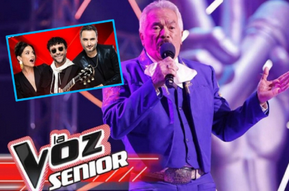Algemiro Salazar, concursante de 'La voz senior'.