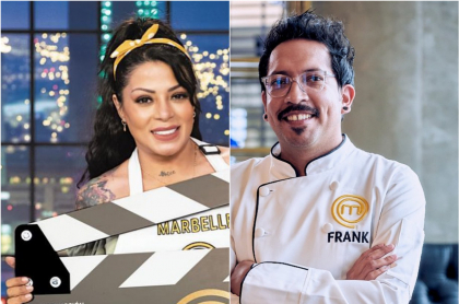 Marbelle y Frank Martínez en 'Masterchef', en nota sobre cuánto ganan por videos en YouTube