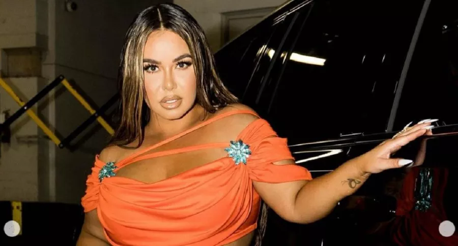 Chiquis Rivera, cantante estadounidense que les respondió a quienes la criticaron por su vestido en los Billboard 