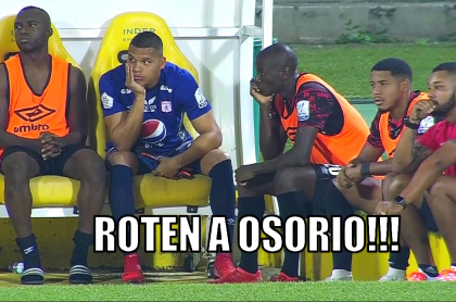 Meme para Juan Carlos Osorio, técnico del América de Cali, por caída ante Bucaramanga.