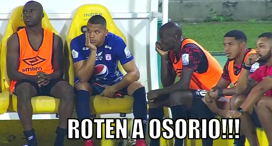 Meme para Juan Carlos Osorio, técnico del América de Cali, por caída ante Bucaramanga.