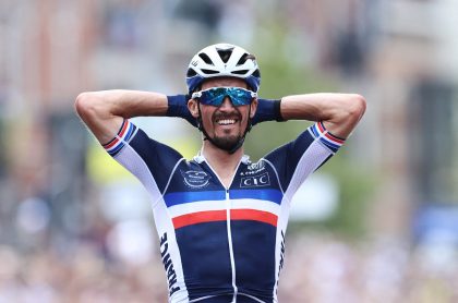 Julian Alaphilippe se coronó campeón nuevamente en el Mundial de Ciclismo 2021; ¿cómo les fue a los pedalistas colombianos? 