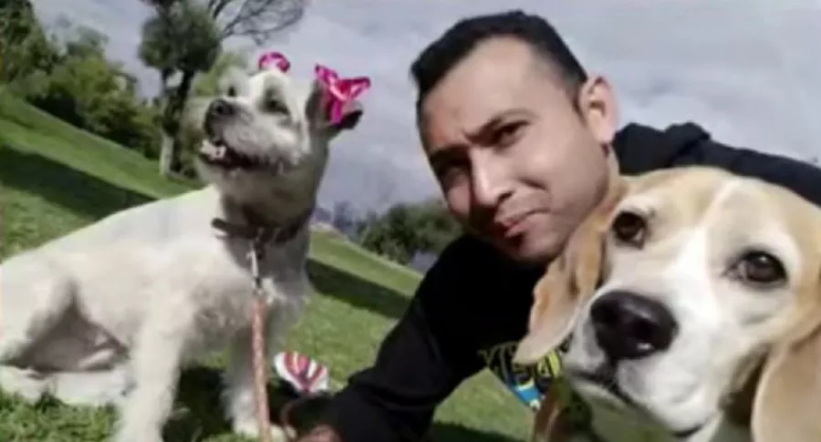 Víctima de atraco de  celular, mientras paseaba sus perros en Bogotá