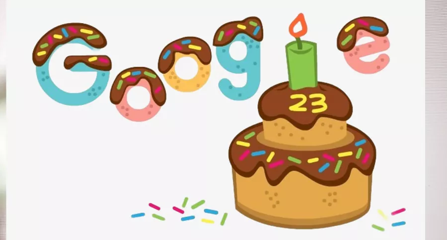 'Doodle' de Google por su cumpleaños (Fotomontaje por Pulzo)