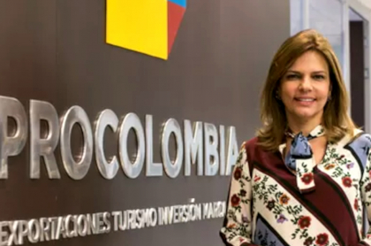 Presidenta de la agencia estatal de promoción ProColombia, Flavia Santoro.