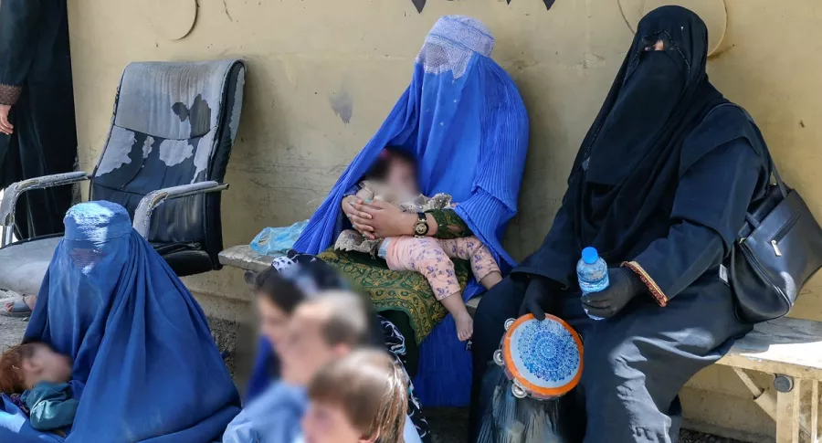 Mujeres afganas; sus líderes fueron nominadas al Premio Sájarov.