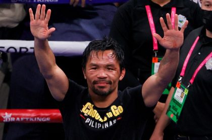 El filipino Manny Pacquiao se retira del boxeo.