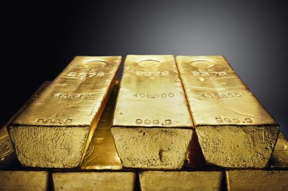 Imagen de oro que ilustra nota; En India, contrabandista llevaba un kilo de oro oculto en el trasero