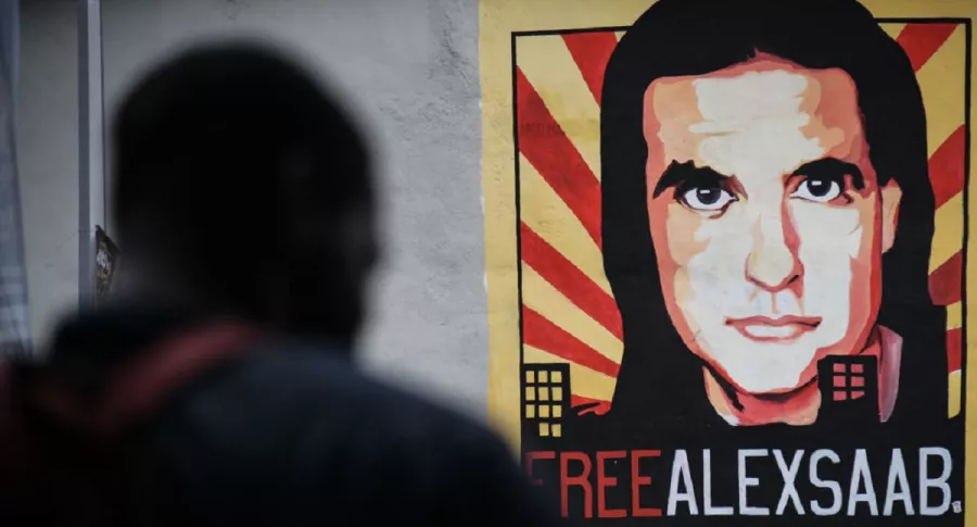 En Venezuela aparecen carteles por la liberación de Álex Saab.