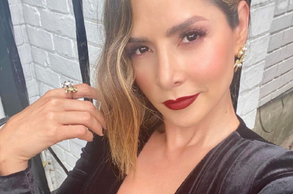 Carmen Villalobos, actriz colombiana.