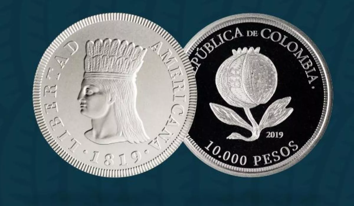Foto de la moneda de 10.000 en Colombia, en nota de cómo es y cómo obtener la moneda.