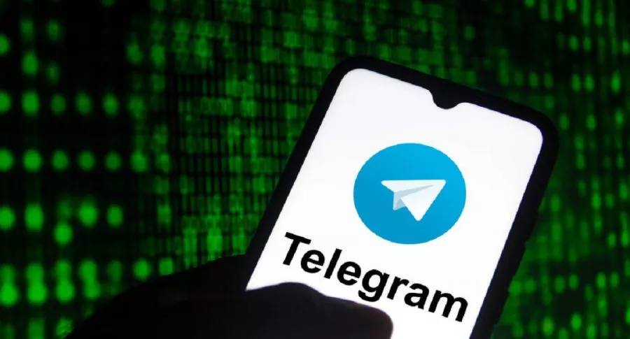 Imagen de logo de Telegram, que también cae y se suma a WhatsApp, Instagram y Facebook
