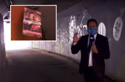 Hallan detalles del túnel de la 26 (Bogotá) donde asesinaron a joven ciclista (Fotomontaje Pulzo)