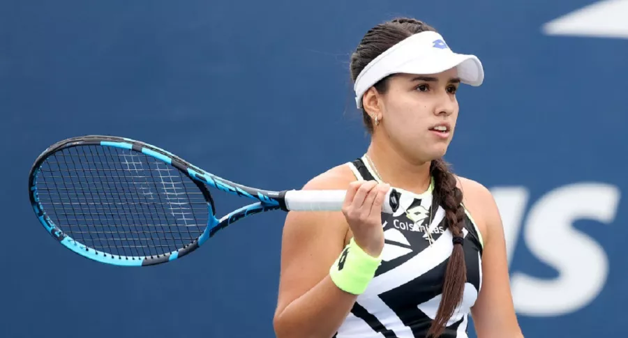 María Camila Osorio no pudo superar la primera ronda de Indian Wells 2021.