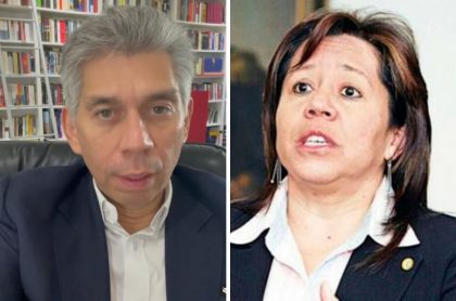 Daniel Coronell y María del Pilar Hurtado, por escándalo de chuzadas. (Fotomontaje Pulzo).
