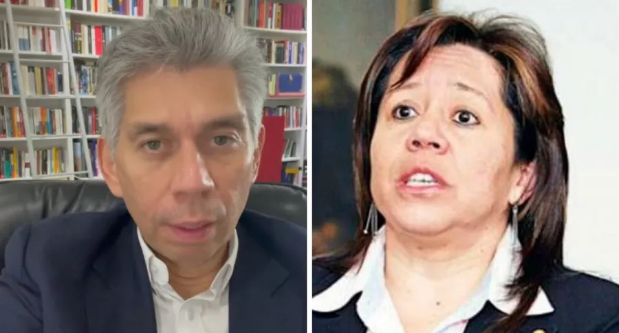 Daniel Coronell y María del Pilar Hurtado, por escándalo de chuzadas. (Fotomontaje Pulzo).