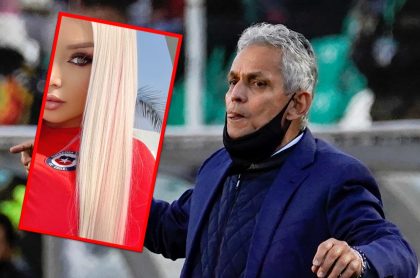 Foto de la modelo chilena que criticaba a Reinaldo Rueda en la selección de Chile.