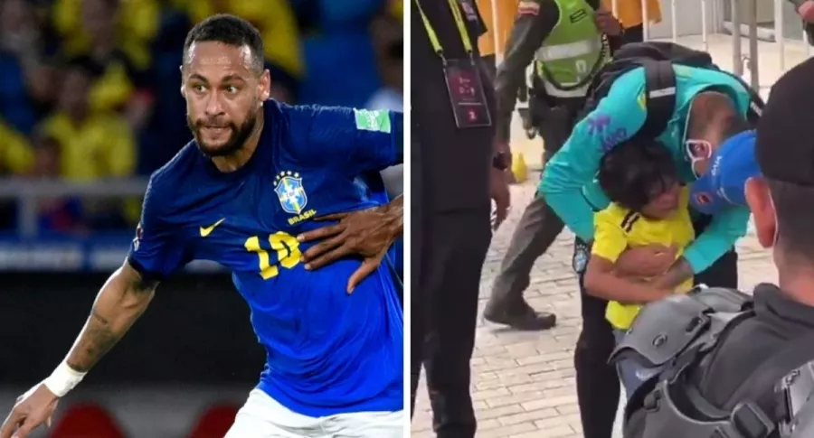 Critican a Neymar por foto con niño barranquillero y su papá se molestó