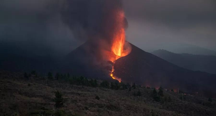Llegada de contaminantes de volcán de España a Colombia