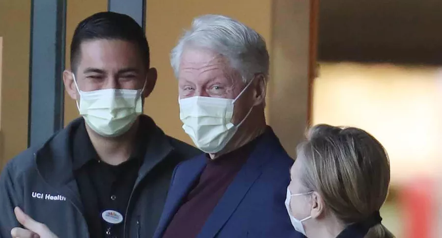Salud de Bill Clinton: el expresidente de Estados Unidos salió del hospital.