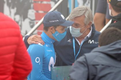 Miguel Ángel López lanzó indirectas al Movistar Team sobre su salida