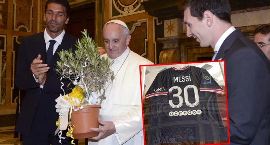 El Papa Francisco agradeció a Lionel Messi por enviarle su nueva camiseta del PSG, y aprovechó la ocasión para exaltar su actitud y sencillez.
