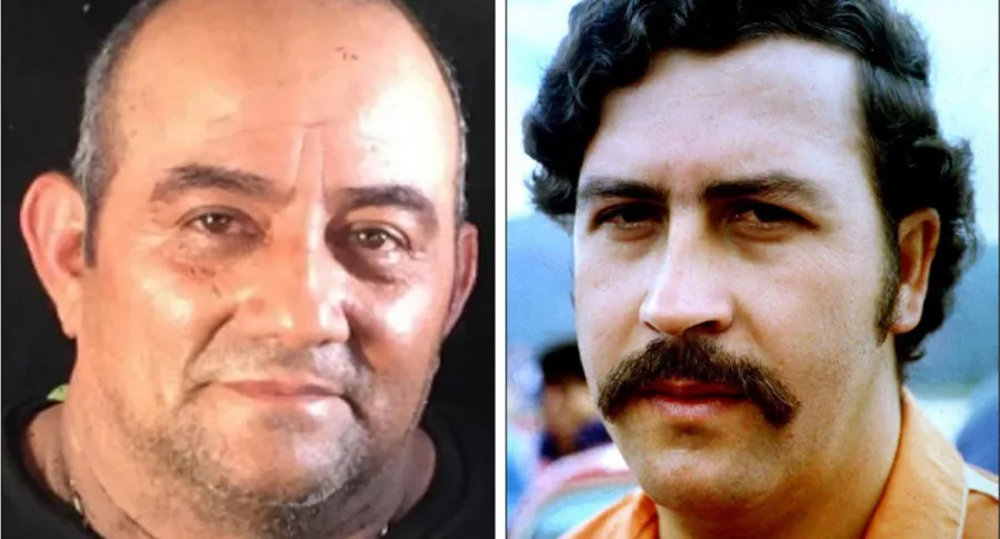 Dairo Antonio Úsuga, alias 'Otoniel' y Pablo Escobar