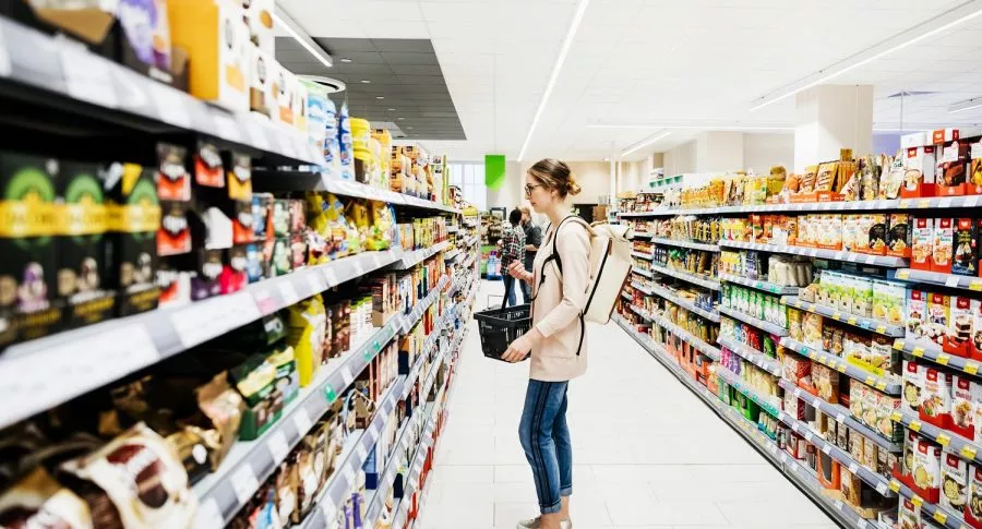 Supermercado ilustra nota sobre aumento de precios que algunas empresas harán