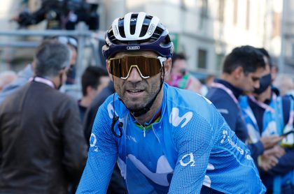 Valverde es el más veterano de los ciclistas del pelotón mundial.