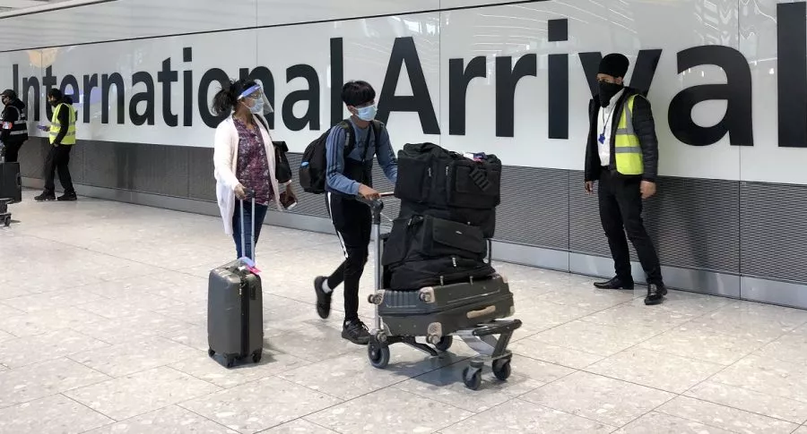 Reino Unido sacó a Colombia y más países de su lista roja de viajeros 