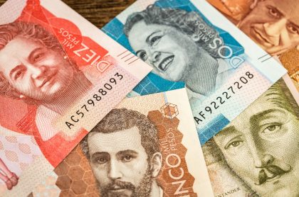 Dinero colombiano, que ilustra la entrada en rigor de la ley de 'borrón y cuenta nueva'