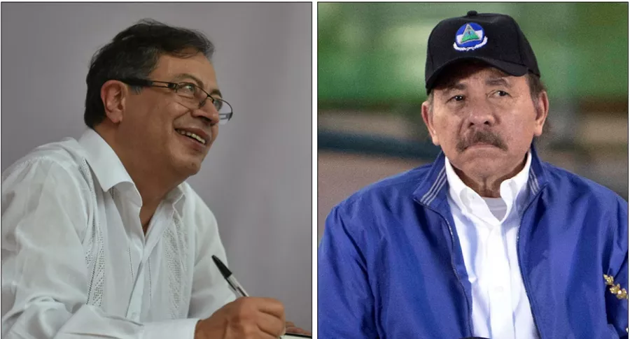 Gustavo Petro y Daniel Ortega