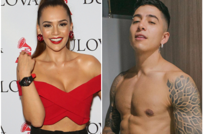 Lina Tejeiro y Andy Rivera ilustran nota sobre lo que ella sintió cuando se reencontraron en una fiesta (Fotomontaje de Pulzo)