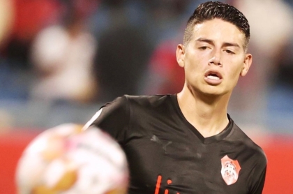 James Rodríguez, que tendría larga sanción en Catar por agresión a un árbitro
