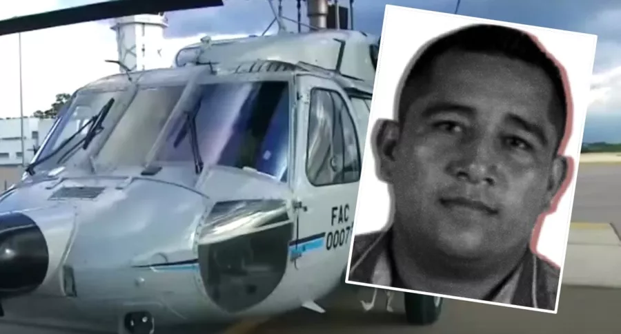 Alias ‘Aurelio’, detenido por atentar contra helicóptero de Iván Duque. Fotomontaje: Pulzo.