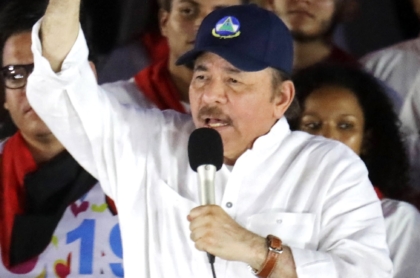Daniel Ortega, reelegido en elecciones presidenciales de Nicaragua.
