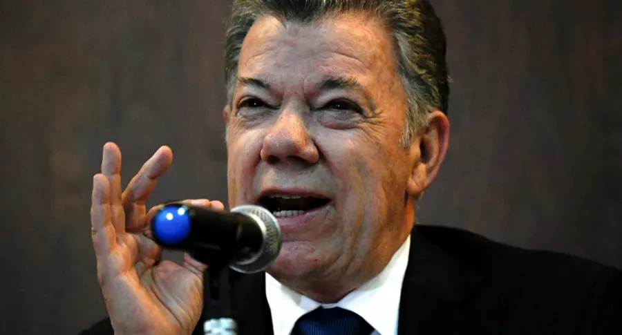 Juan Manuel Santos, que pide desconocer reelección de Daniel Ortega en Nicaragua.