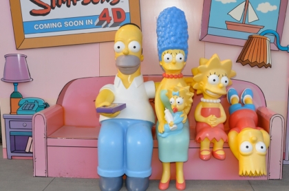 Figuras de Los Simpson ilustra nota sobre cuánto costaría su casa