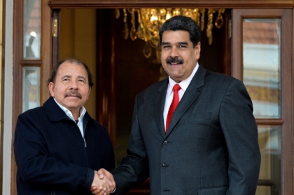 Imagen de Nicolás Maduro, que felicitó a Daniel Ortega por elecciones en Nicaragua