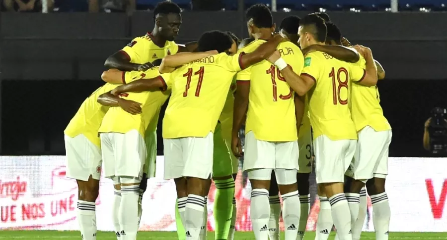 Selección Colombia, que sufre la baja por lesión de Óscar Murillo.